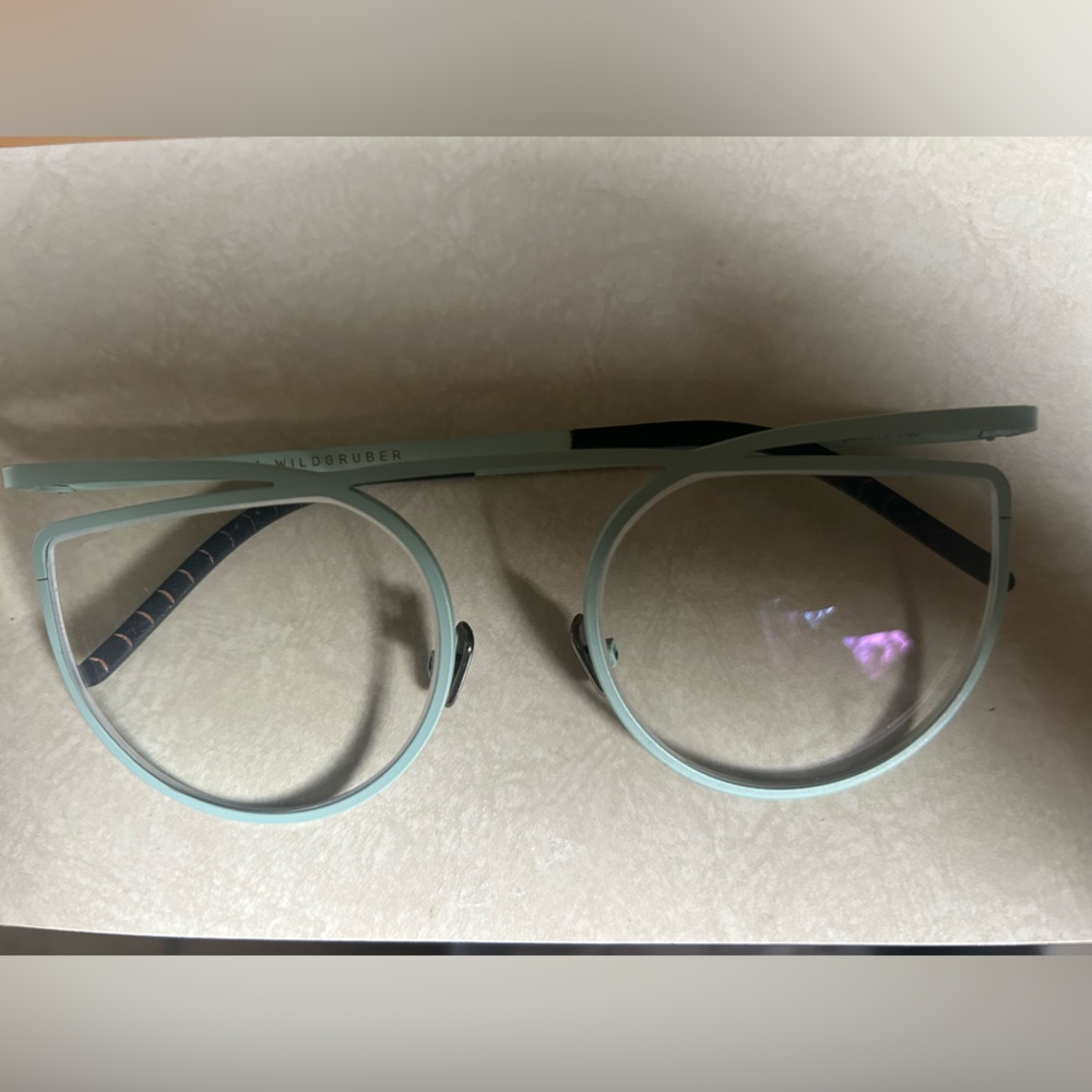 Veronika Wildbruger Eyewear Mint Green Glasses